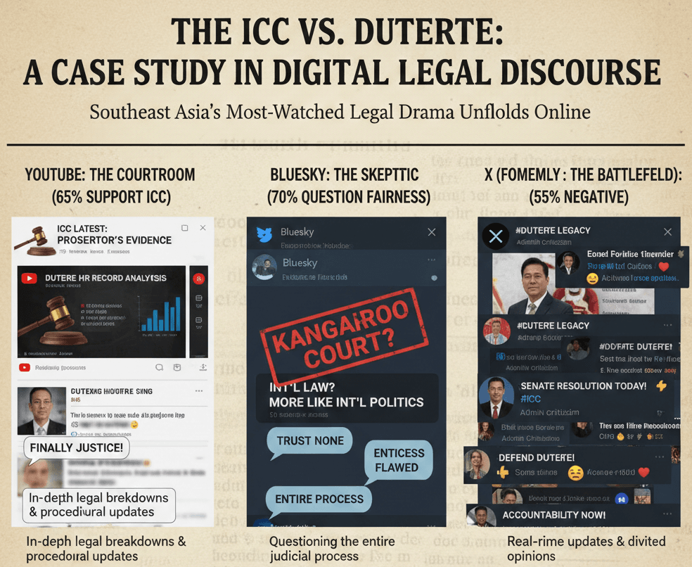 ICC vs. Duterte: A Case Study in Digital Legal Discourse — Arbiter investigation